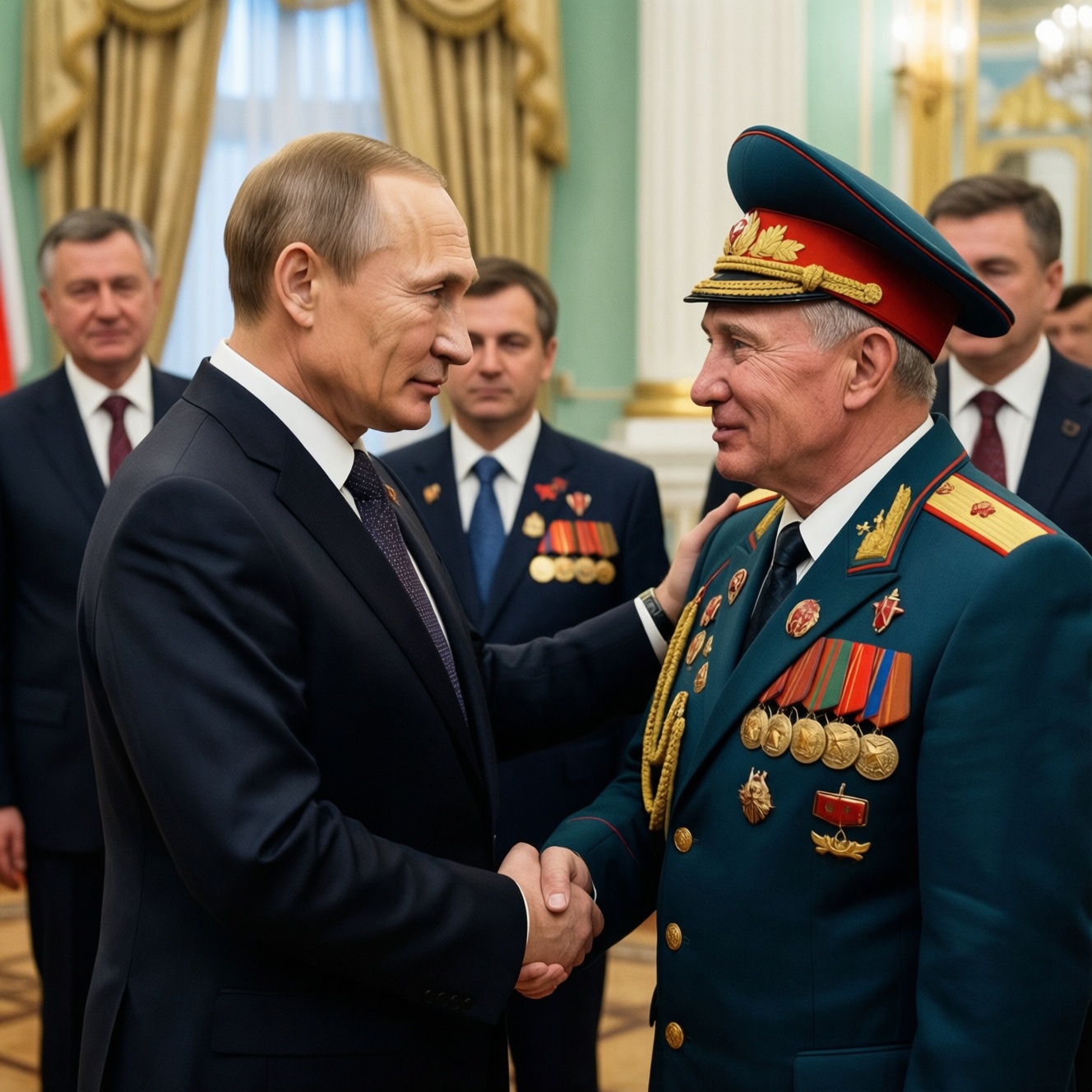 Российский лидер поздравил ветерана: подробности события не раскрыты